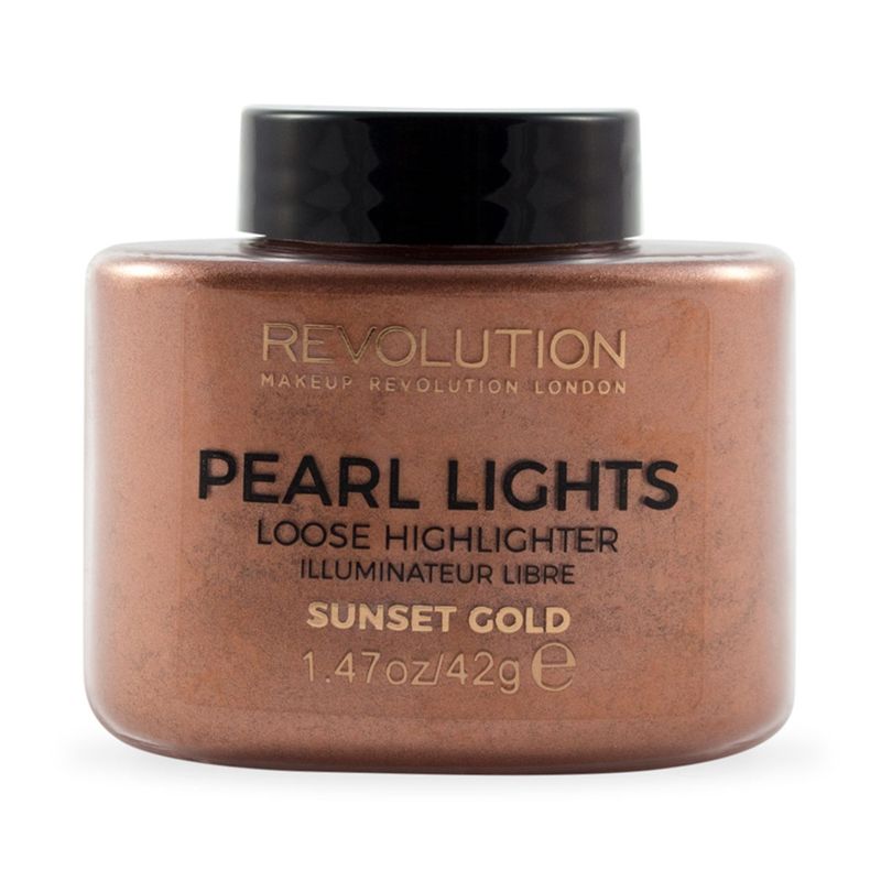 Makeup Revolution Pearl Lights Loose highlighter - Sunset Gold