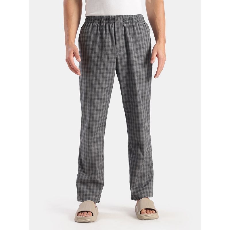 Jockey 9009 Men Cotton Woven Fabric Regular Fit Pyjama - New Quiet Shade (XL)