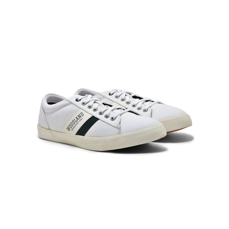 WOODLAND Mens White Sneakers (UK-10)