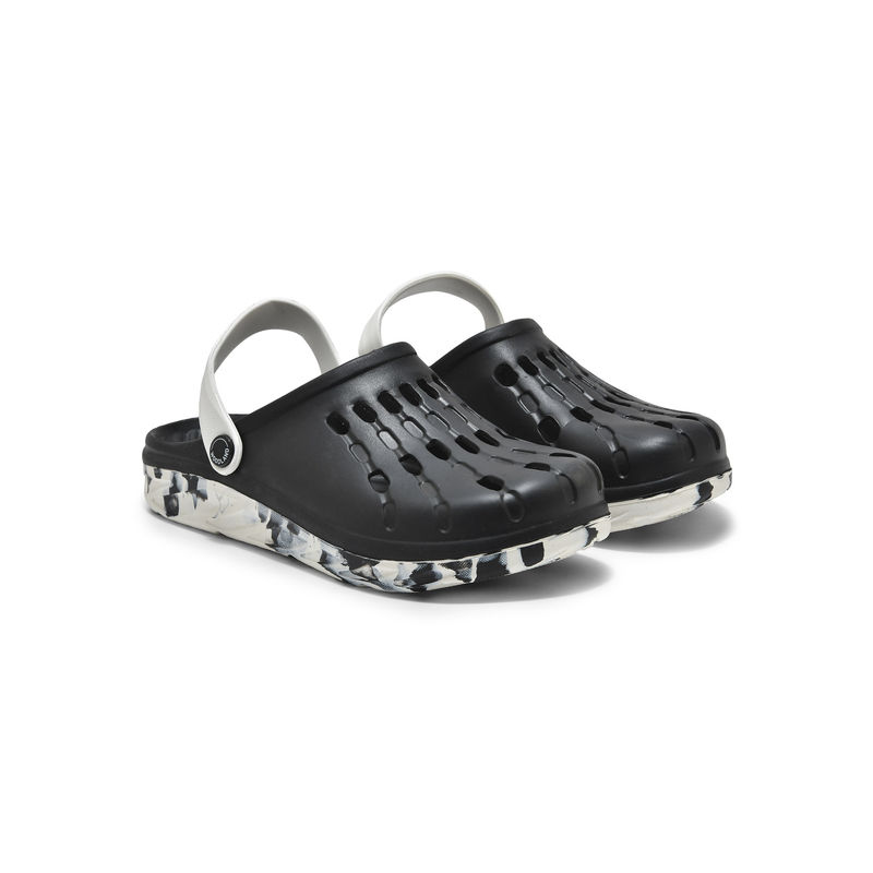 WOODLAND Mens Black Clogs (UK-6)