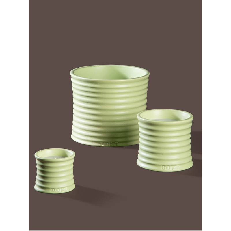 DOFT Daydream Cylinder Candle Green Gardenia Delight (S)