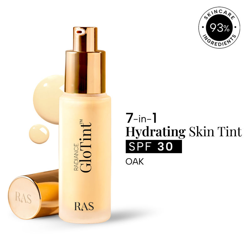 Radiance GloTintTM 7-in-1 Serum Skin Perfector SPF 30 PA ++++ Skin Tint Foundation-Oak