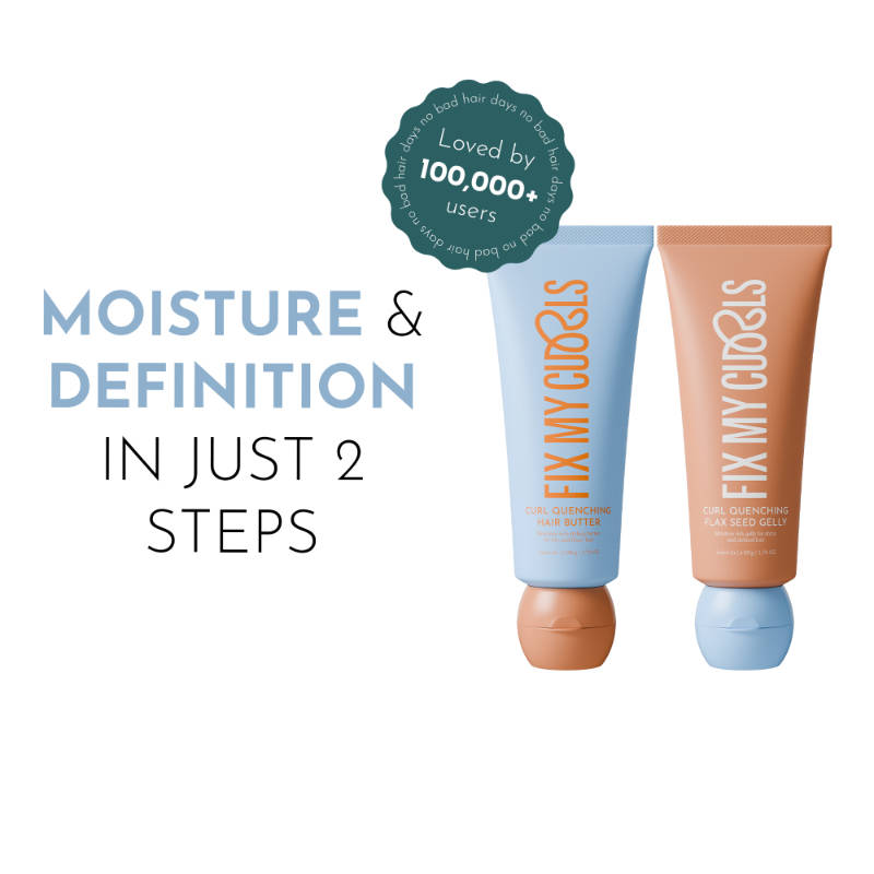 Fix My Curls Curl Quenching Moisture Styling Duo