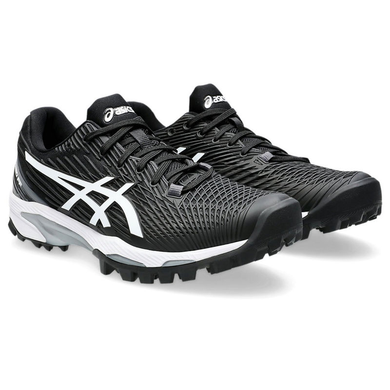ASICS Men FIELD SPEED FF Hockey Shoes Black (US 8)