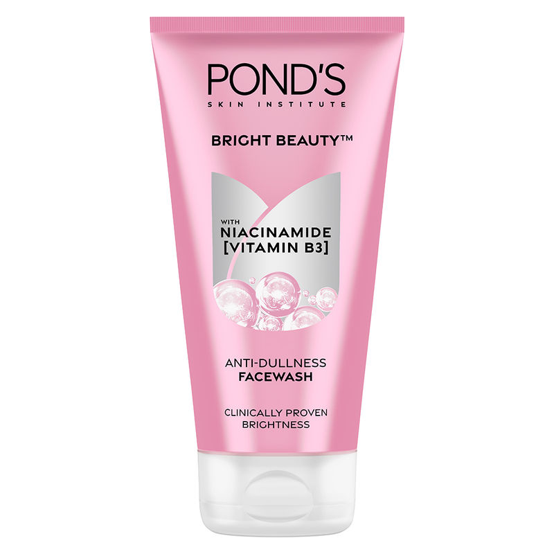 Ponds Bright Beauty Facewash with Niacinamide, For Glass Skin-like Shine