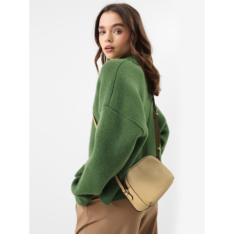 Buy Accessorize London Women Double Zip Crossbody Sling Bag