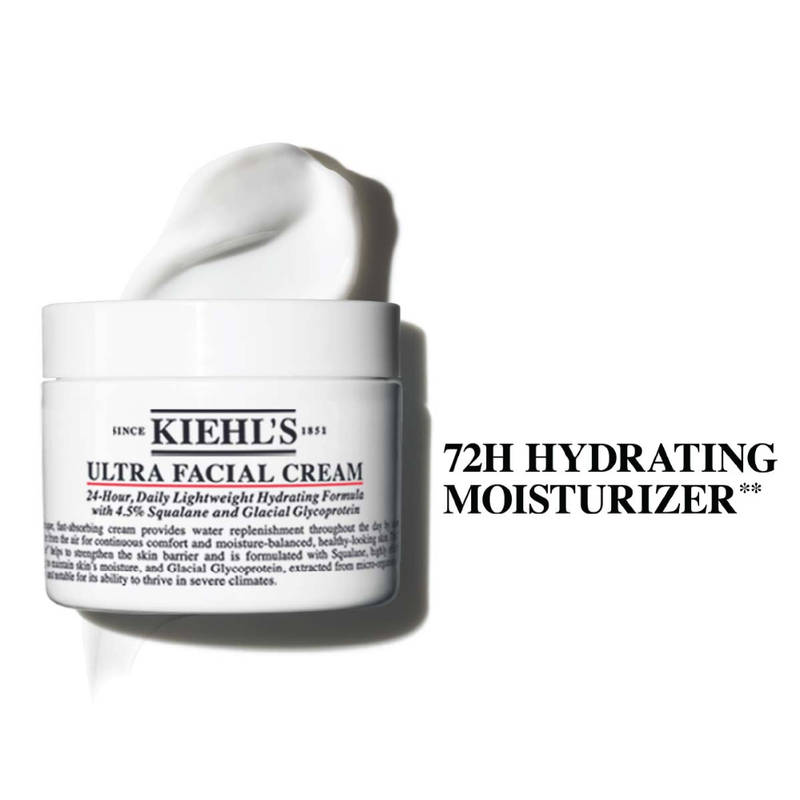 Kiehl's Ultra Facial Cream with Squalene for 72-Hour Daily Hydration