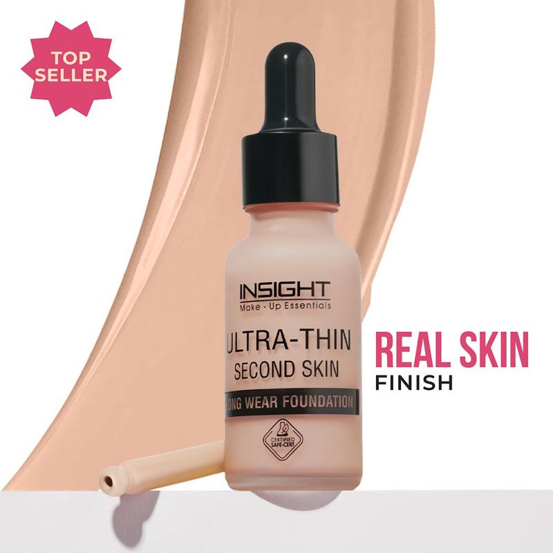 Insight Cosmetics Ultra-Thin Second Skin Long Wear Foundation - Rose Beige