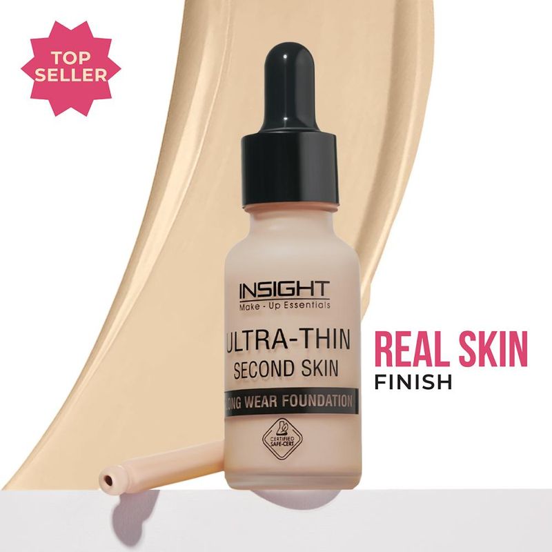 Insight Cosmetics Ultra-Thin Second Skin Long Wear Foundation - 03 Sunbeige