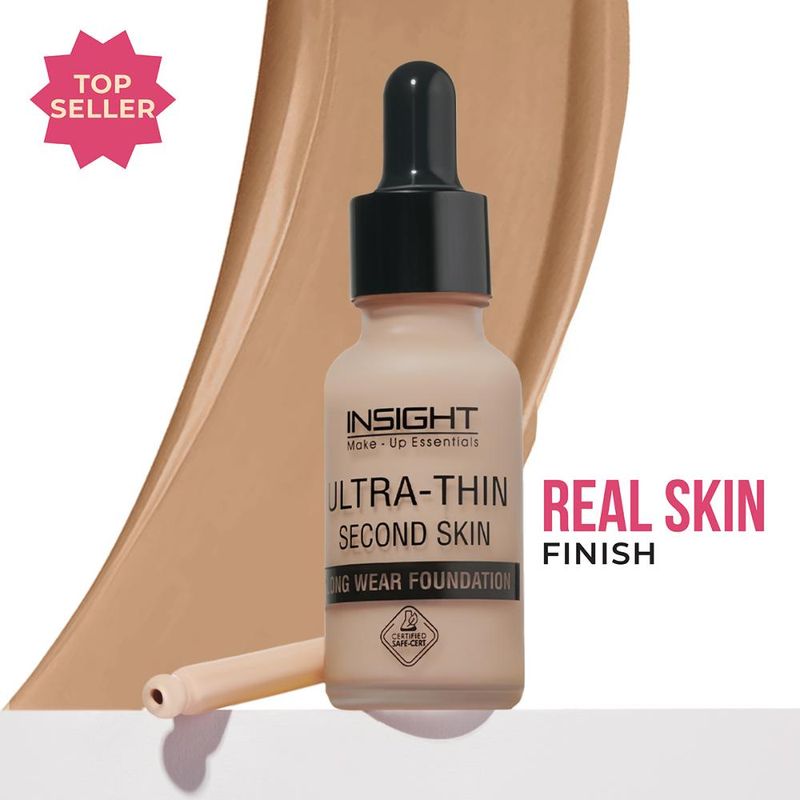 Insight Cosmetics Ultra-Thin Second Skin Long Wear Foundation - Warm Nude