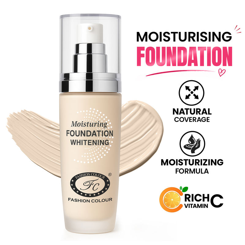 FASHION COLOUR Moisturing Whitening Foundation - Extreme Fairness