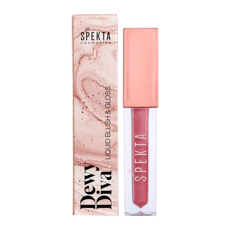 Spekta Cosmetics Dewy Diva Liquid Blush & Gloss - 303 Baby Face