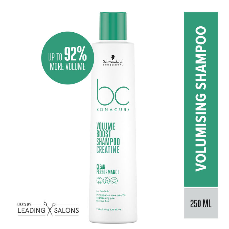 Schwarzkopf Professional Bonacure Volume Boost shampoo With Creatine - For Fine Hair