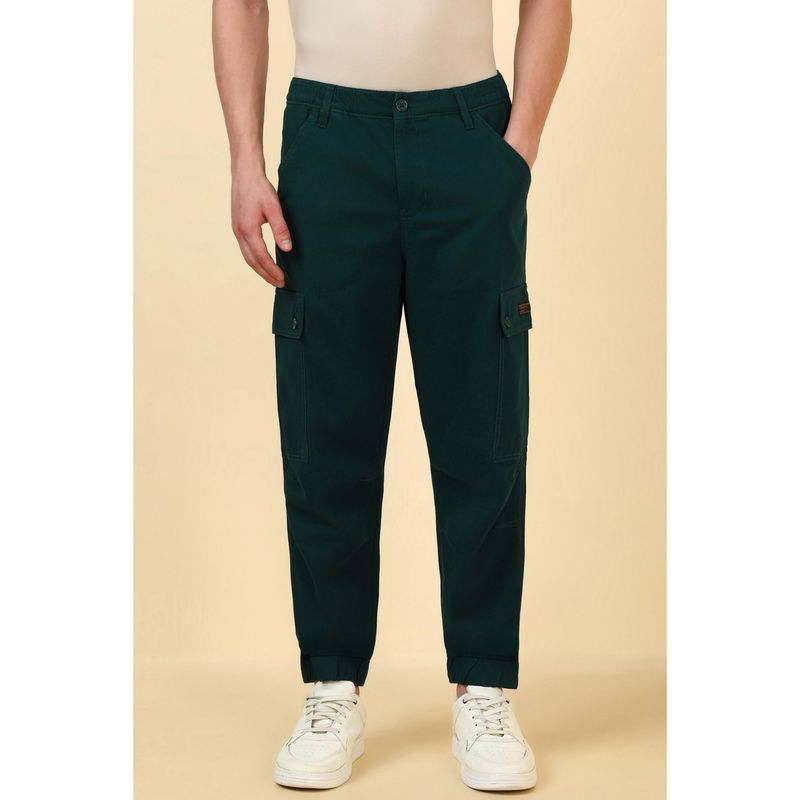 Allen Solly Men Green Solid Casual Joggers (30)