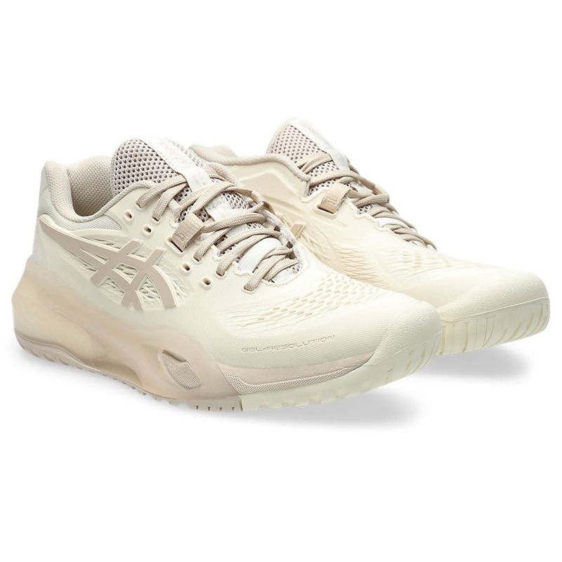 ASICS GEL-RESOLUTION X Women Tennis Shoes Cream (UK 8)