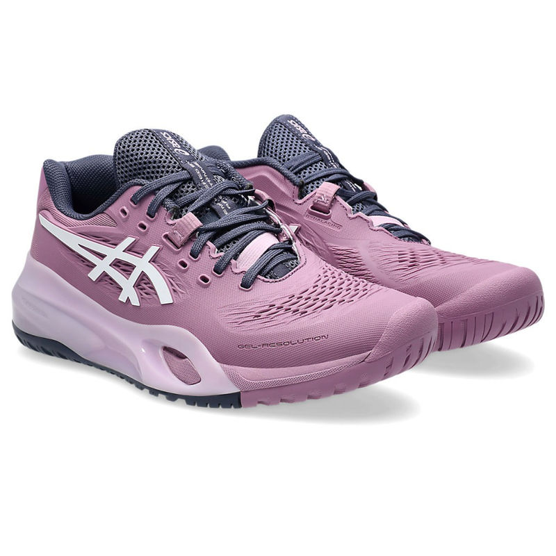 ASICS GEL-RESOLUTION X Women Tennis Shoes Purple (UK 8)