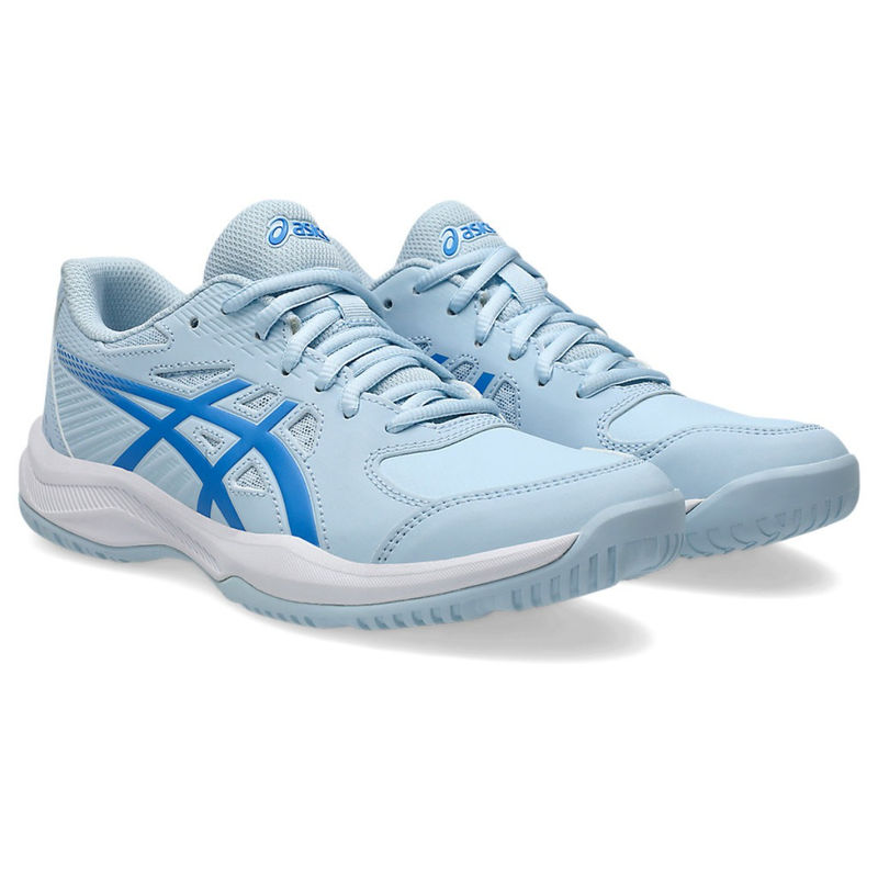 ASICS COURT SLIDE 4 Women Tennis Shoes Blue (UK 8)