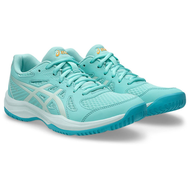ASICS UPCOURT 6 Women Badminton Shoes Turquoise (UK 8)