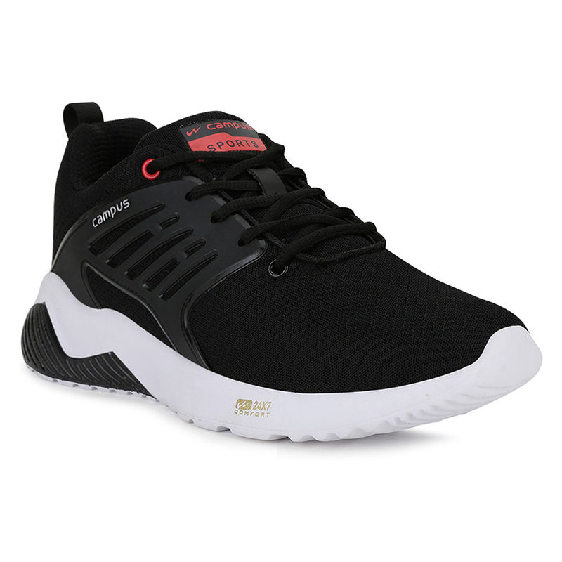 Campus Crysta Plus Black Men's Running Shoes Buy Campus Crysta Plus