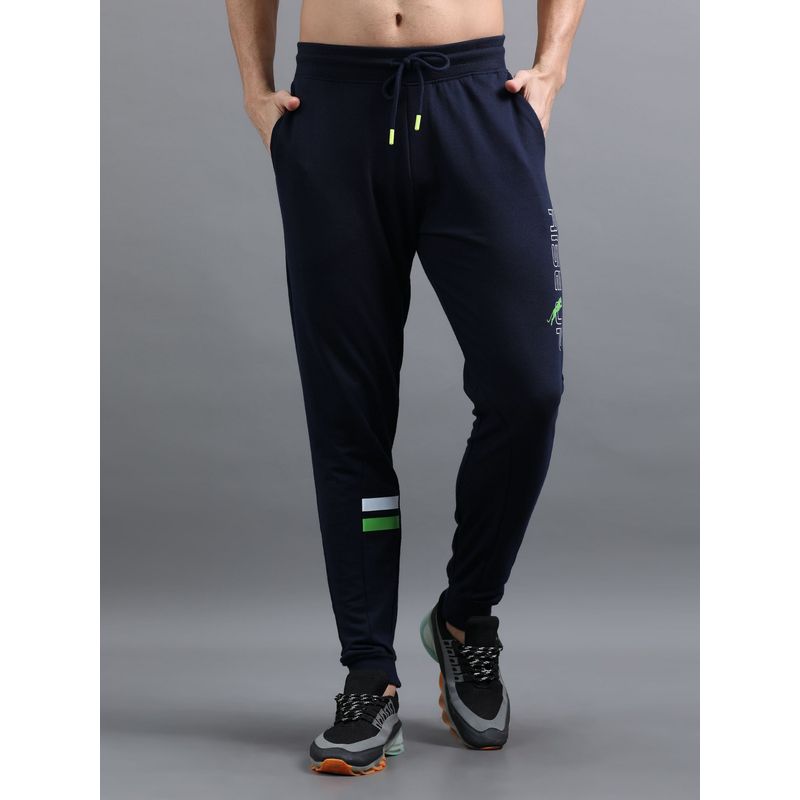 ARDEUR ZEAL IN YOU Men Navy Blue Joggers (S)