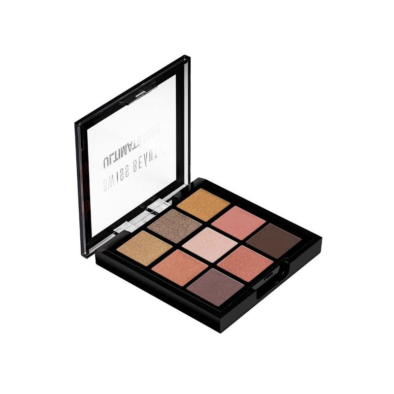 Swiss Beauty Ultimate 9 Pigmented Colors Eyeshadow Palette - Shade 03