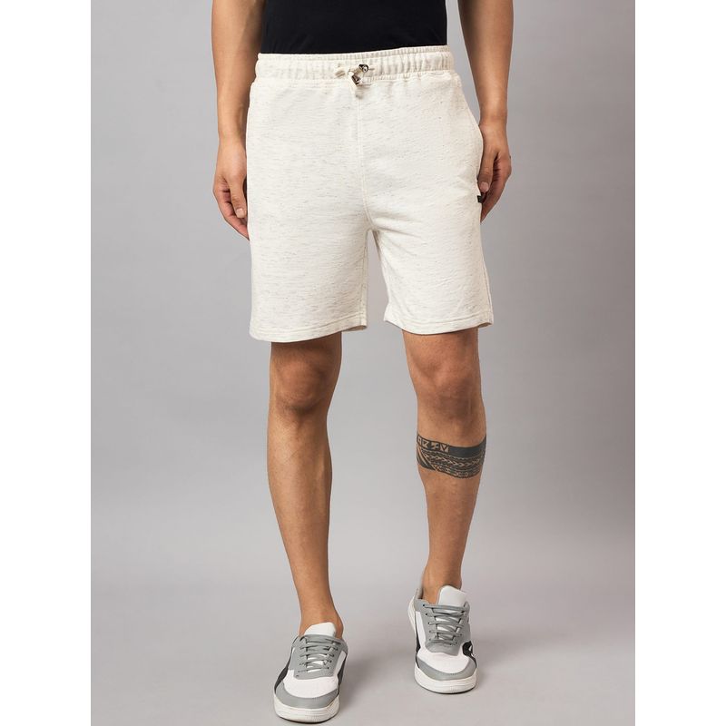 Club York Off White Solid Short (M)
