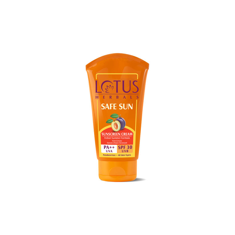 Lotus Herbals Safe Sun Sunscreen Cream PA++ SPF-30 Indian Summer Formula