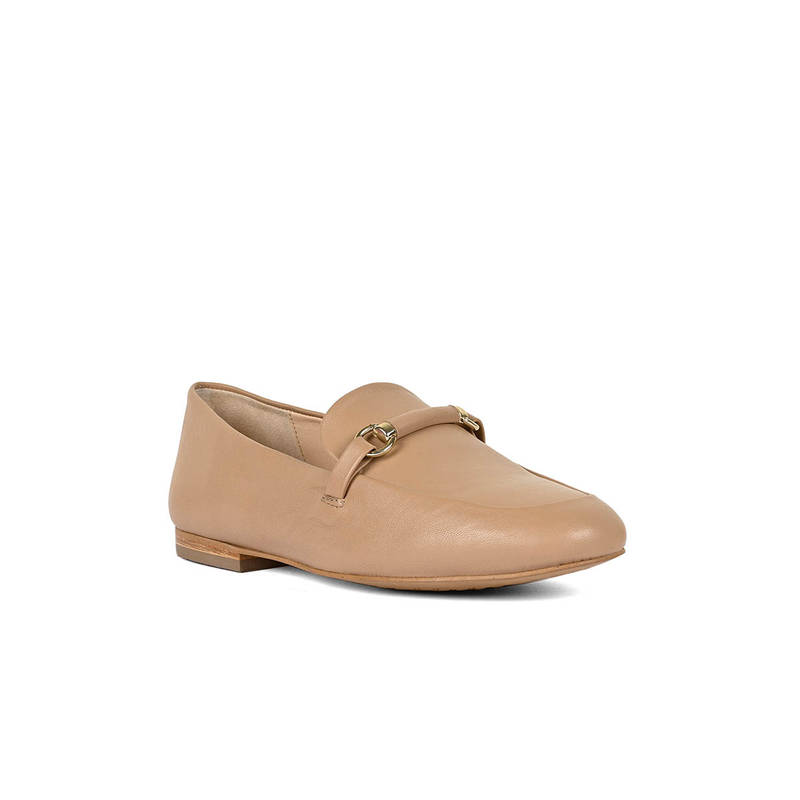Vanilla Moon Women Beige Round Toe Loafer (EURO 36)