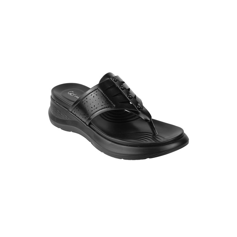 Catwalk Women Black Sandals (UK 5)