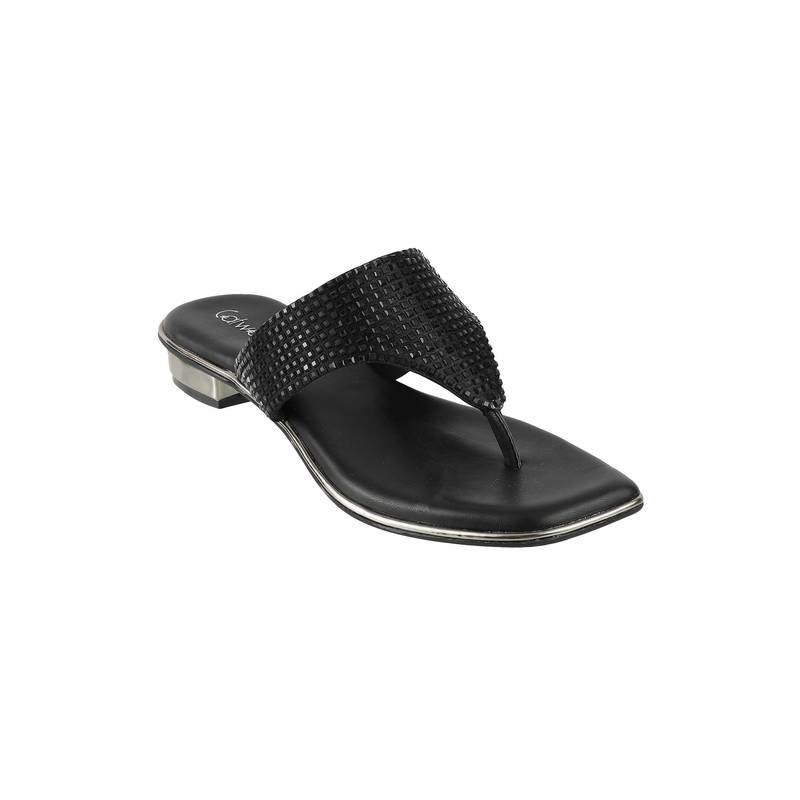 Catwalk Women Black Flats (UK 5)
