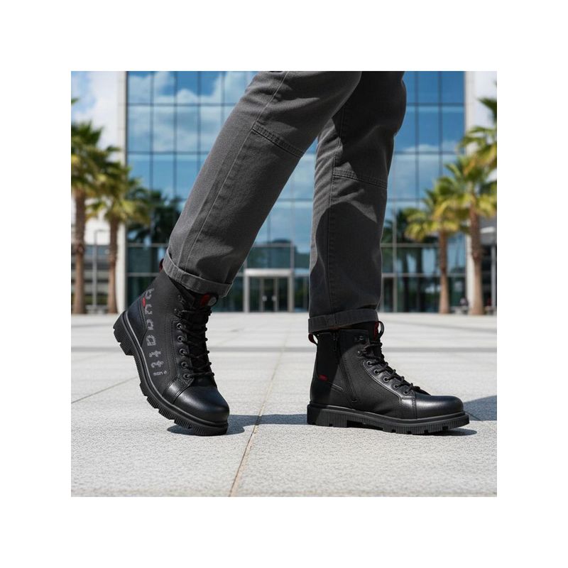 Bugatti Aral Black Comfort Casual Boots (EURO 41)