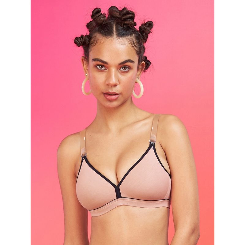 Enamor Xo Coral Cloud Non Wired Padded Regular Bra (36C)