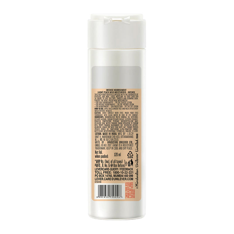 Lakme Peach Milk Intense Moisturizer Lotion Review Nykaa