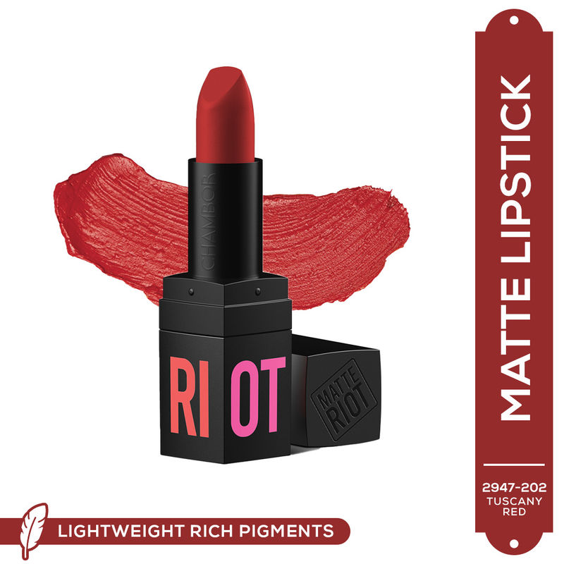 Chambor Matte Riot - Tuscany Red #202