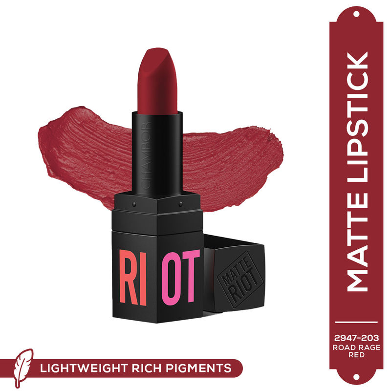 Chambor Matte Riot - Road Rage Red #203