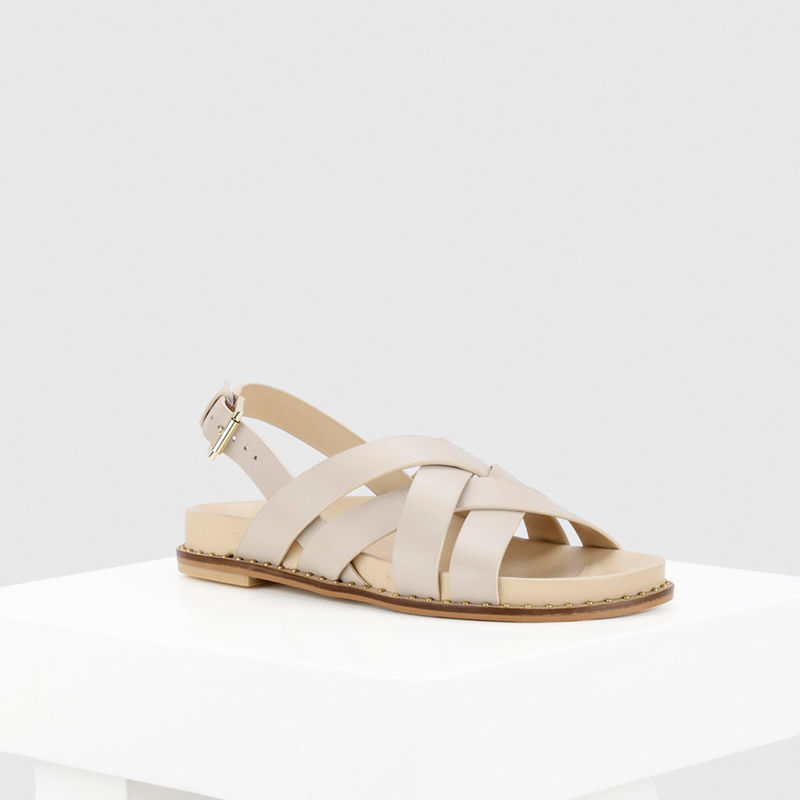 Oroh Bari Nude Sandals (EURO 36)