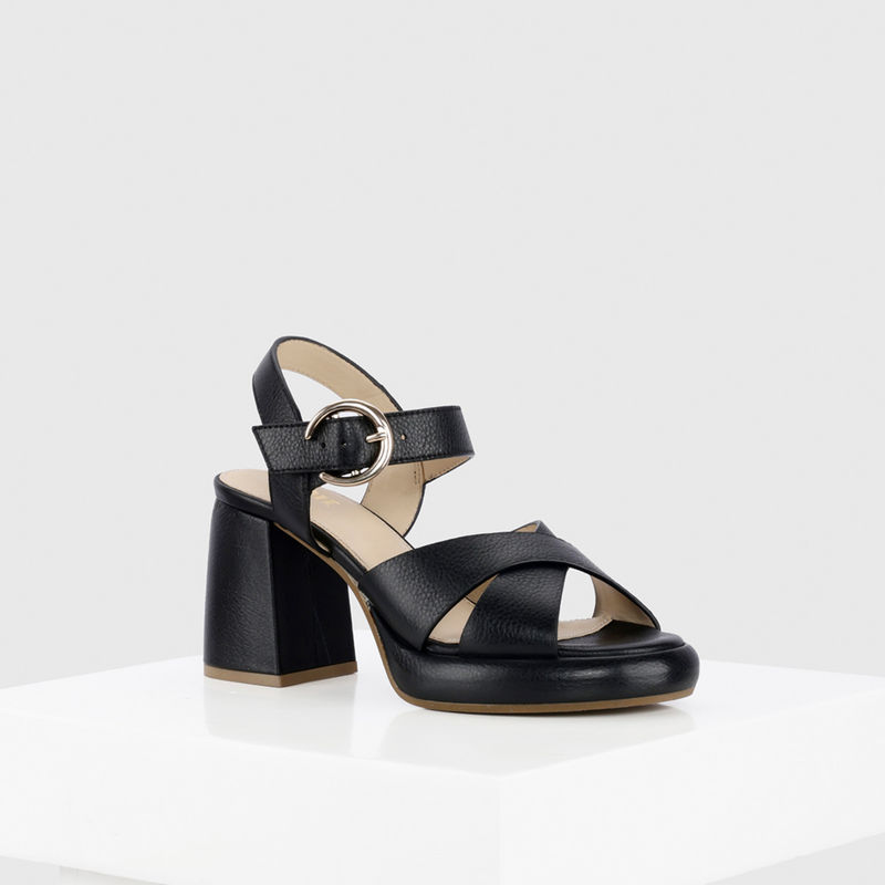 Oroh Palermo Black Heels (EURO 36)