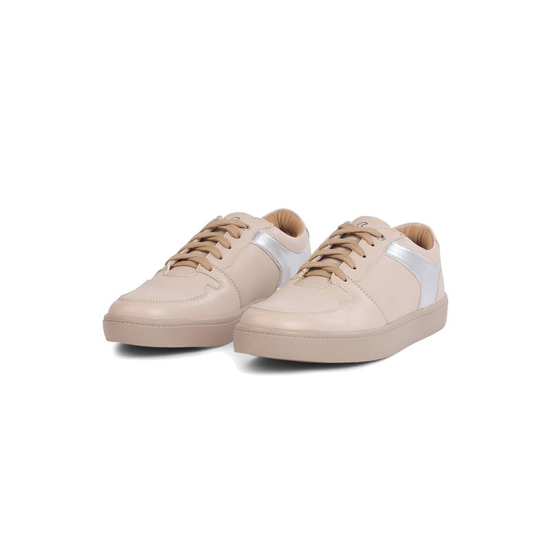 SOLETHREADS Women Beige Sneakers (EURO 38)