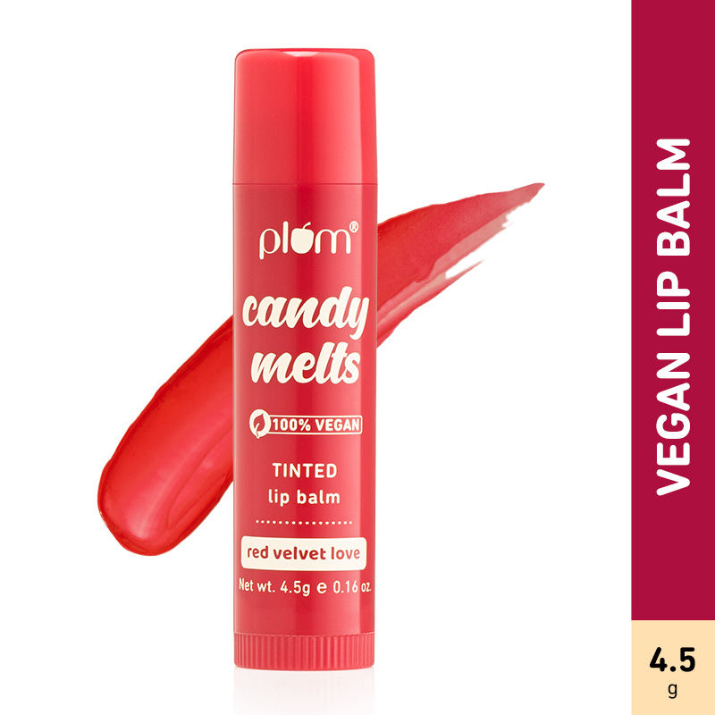 Plum Candy Melts Tinted Lip Balm - Red Velvet Love