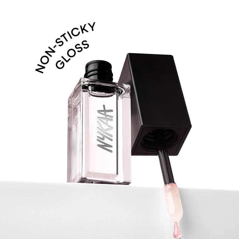 Nykaa Gloss It Up! High Shine Transparent Lip Gloss - Clear-ly Giving - 10