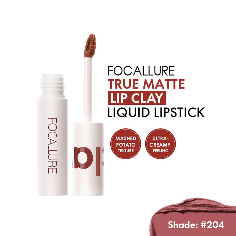 Focallure FA179 True Matte Lip Clay - 204