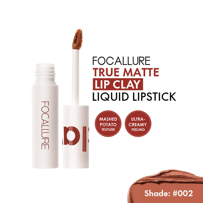 Focallure FA179 True Matte Lip Clay - 002