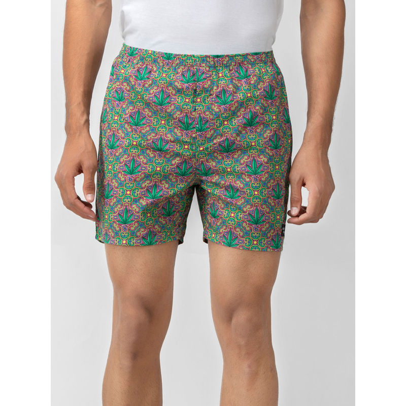 Whats Down 420 Boxers - Multi-Color (S)
