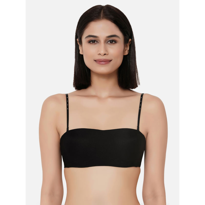 Wacoal Basic Mold Padded Wired Half Cup Strapless T-Shirt Bra - Black (36B)