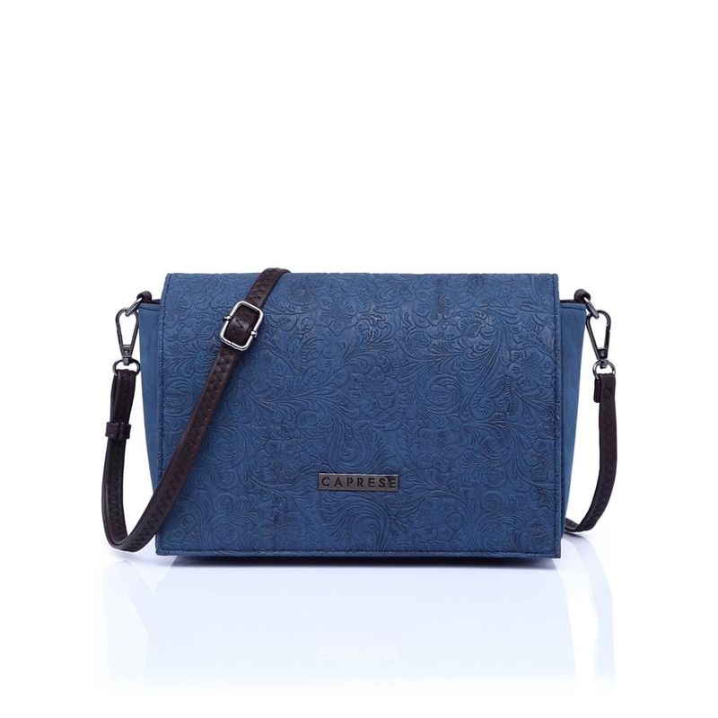 caprese blue sling bag