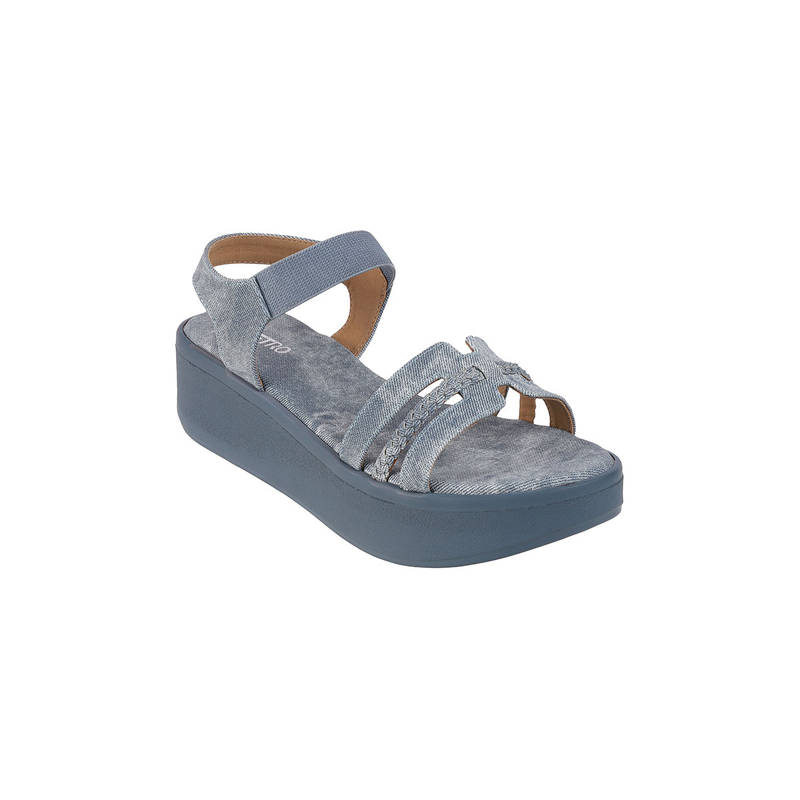 Metro Blue Synthetic Sandals (EURO 37)