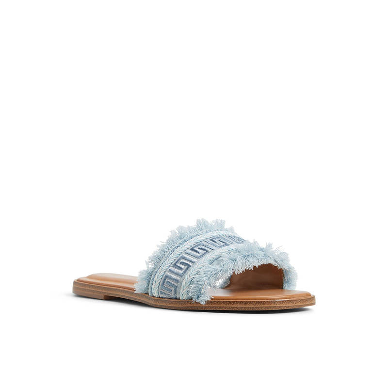 Aldo Blue Textile Flats (UK 4)