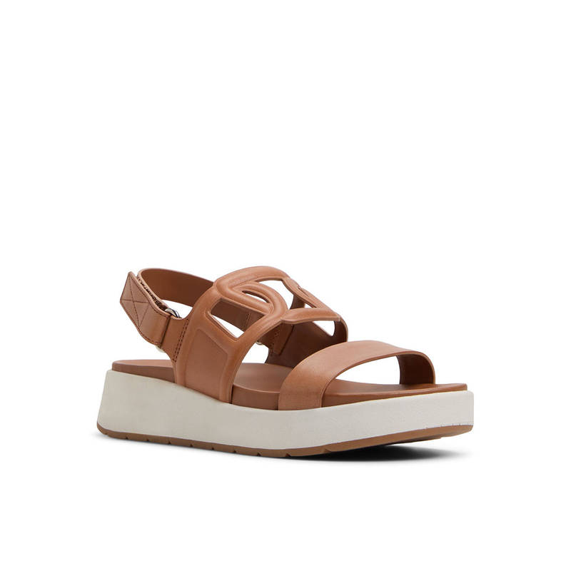 Aldo Brown Leather Heels (UK 8)