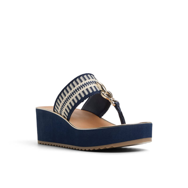 Aldo Multi-Color Textile Heels (UK 6)