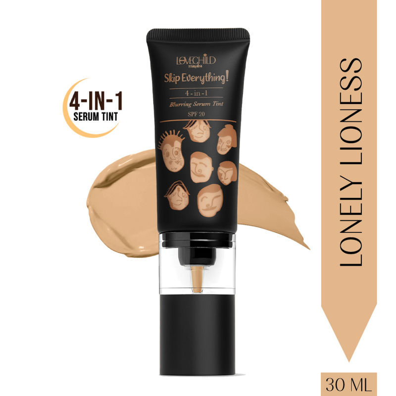 LoveChild Masaba Skip Everything Blurring Serum Skin Tint - Lonely Lioness
